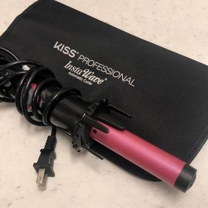 KISS Instawave 1 inch Automatic Curler w Heat Bag